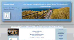 Desktop Screenshot of gesundimnorden.org