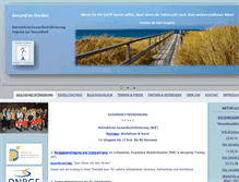 Tablet Screenshot of gesundimnorden.org